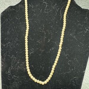 Vintage Faux Pearl Necklace